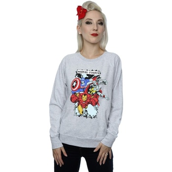 textil Mujer Sudaderas Marvel Comic Characters Gris