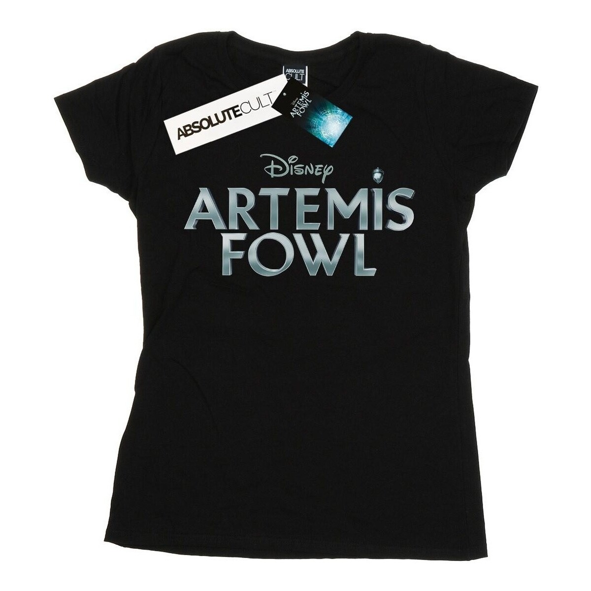textil Mujer Camisetas manga larga Disney Artemis Fowl Movie Logo Negro