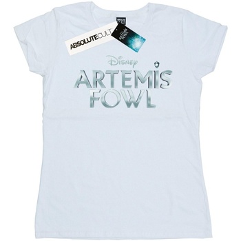 textil Mujer Camisetas manga larga Disney Artemis Fowl Movie Logo Blanco