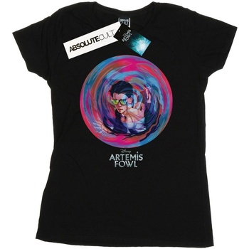 textil Mujer Camisetas manga larga Disney Artemis Fowl Portal Negro