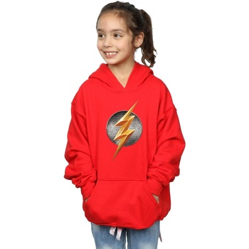 textil Niña Sudaderas Dc Comics Justice League Movie Flash Emblem Rojo
