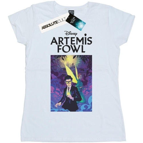 textil Mujer Camisetas manga larga Disney Artemis Fowl Book Cover Blanco