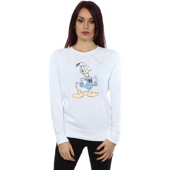 textil Mujer Sudaderas Disney Donald Duck Posing Blanco