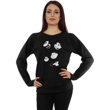 textil Mujer Sudaderas Disney Mickey Mouse Faces Negro
