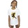 textil Niña Camisetas manga larga Dc Comics Black Adam Golden Bolt Chest Blanco