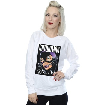 textil Mujer Sudaderas Dc Comics Batman Catwoman Feline Fatale Blanco