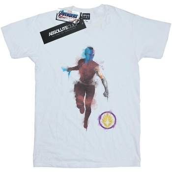 textil Hombre Camisetas manga larga Marvel Avengers Endgame Painted Nebula Blanco