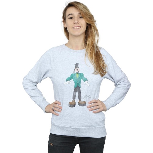textil Mujer Sudaderas Disney Frankenstein Goofy Gris