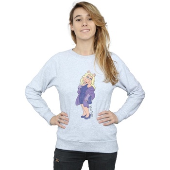 textil Mujer Sudaderas Disney The Muppets Classic Miss Piggy Gris
