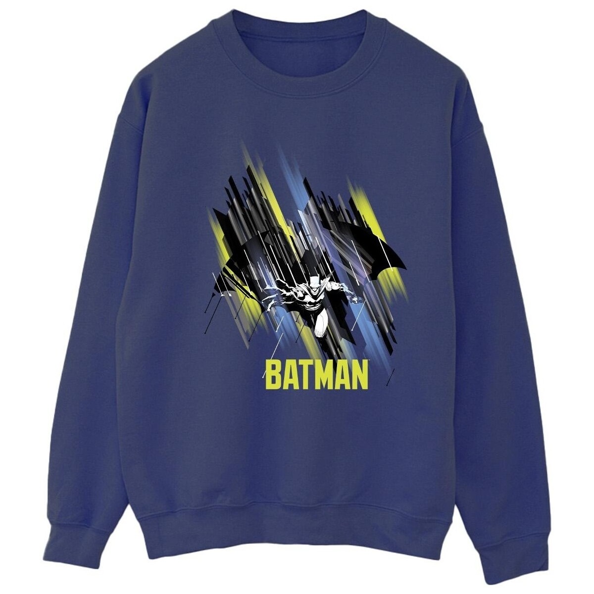 textil Mujer Sudaderas Dc Comics Batman Flying Batman Azul
