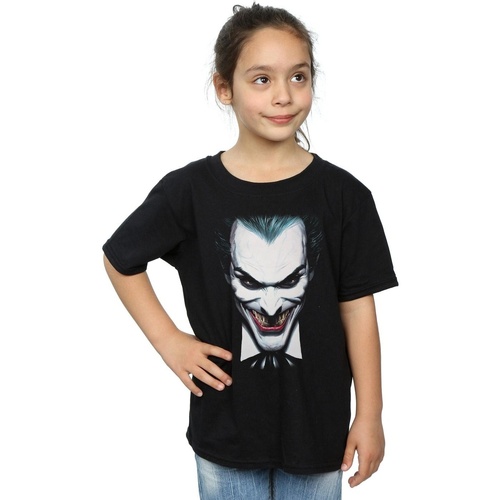 textil Niña Camisetas manga larga Dc Comics The Joker By Alex Ross Negro