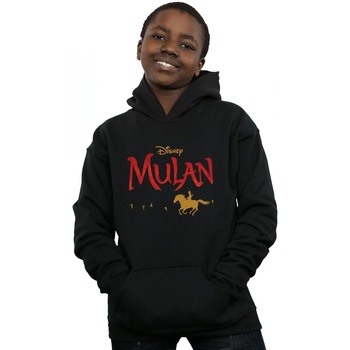 textil Niño Sudaderas Disney Mulan Movie Logo Negro