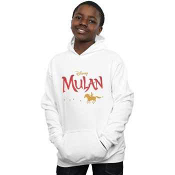 textil Niño Sudaderas Disney Mulan Movie Logo Blanco