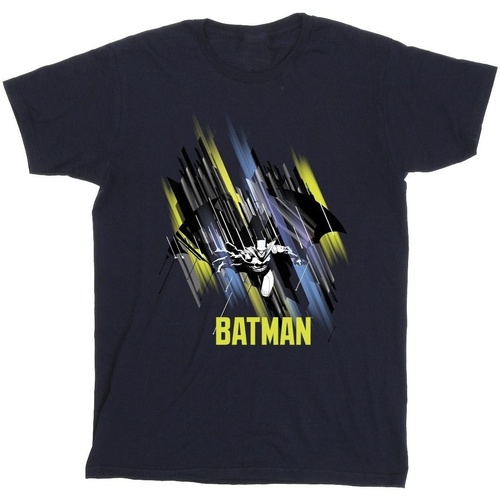 textil Niño Camisetas manga corta Dc Comics Batman Flying Batman Azul