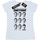 textil Mujer Camisetas manga larga The Big Bang Theory Sheldon Emotions Blanco
