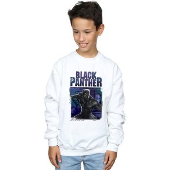 textil Niño Sudaderas Marvel Black Panther Tech Badge Blanco
