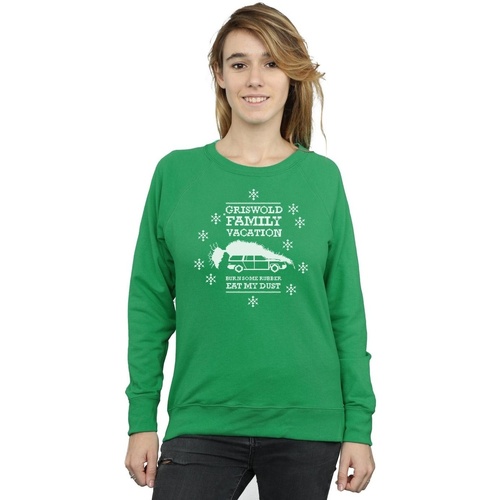 textil Mujer Sudaderas National Lampoon´s Christmas Va Eat My Dust Verde