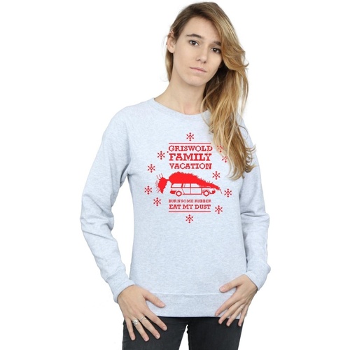 textil Mujer Sudaderas National Lampoon´s Christmas Va Eat My Dust Gris