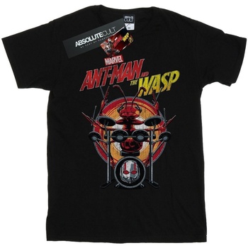 textil Mujer Camisetas manga larga Marvel Ant-Man And The Wasp Drummer Ant Negro