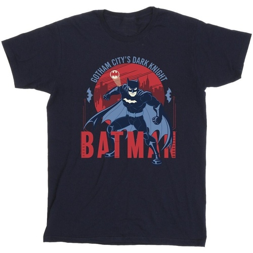 textil Niño Camisetas manga corta Dc Comics Batman Gotham City Azul