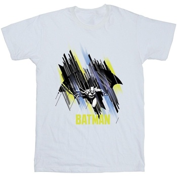 textil Niña Camisetas manga larga Dc Comics Batman Flying Batman Blanco