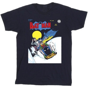 textil Niño Camisetas manga corta Dc Comics Batman Snow Mobile Azul