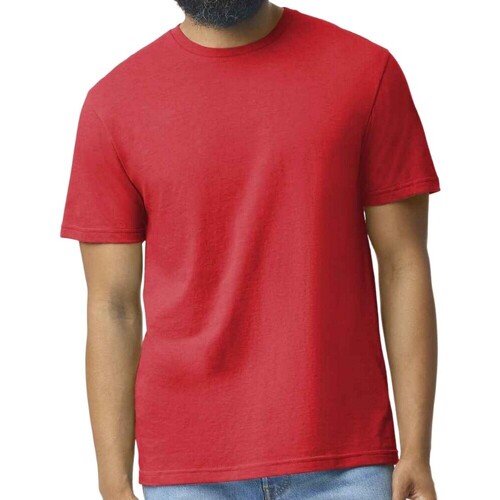 textil Hombre Camisetas manga larga Gildan GD16 Rojo