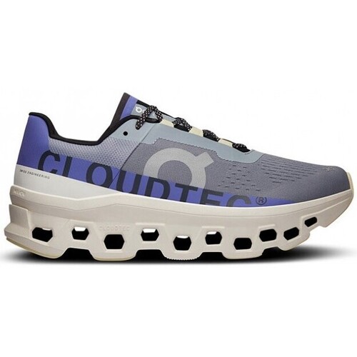 Zapatos Hombre Deportivas Moda On Cloudmonster Mist Blueberry Multicolor