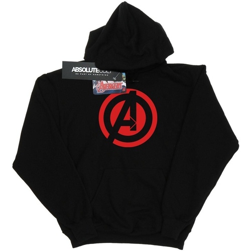 textil Mujer Sudaderas Marvel Avenegers Assemble Solid A Logo Negro