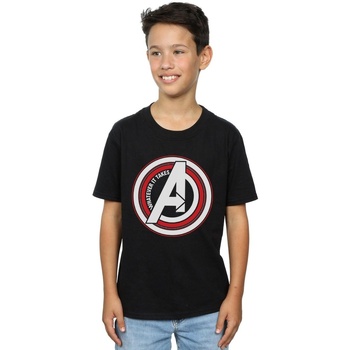 textil Niño Tops y Camisetas Marvel Avengers Endgame Whatever It Takes Symbol Negro