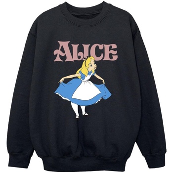 textil Niño Sudaderas Disney Alice In Wonderland Take A Bow Negro