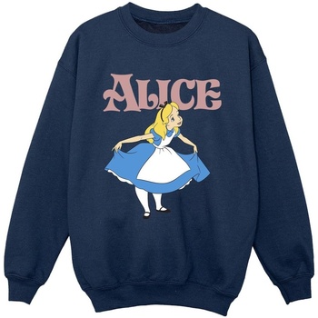 textil Niño Sudaderas Disney Alice In Wonderland Take A Bow Azul