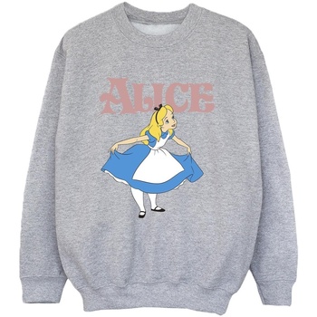 textil Niño Sudaderas Disney Alice In Wonderland Take A Bow Gris