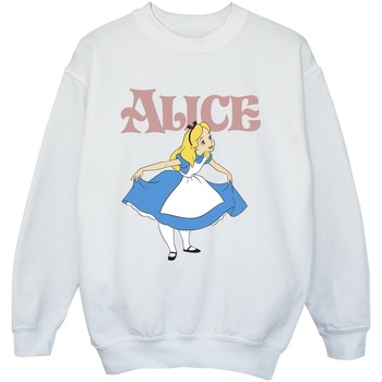 textil Niño Sudaderas Disney Alice In Wonderland Take A Bow Blanco