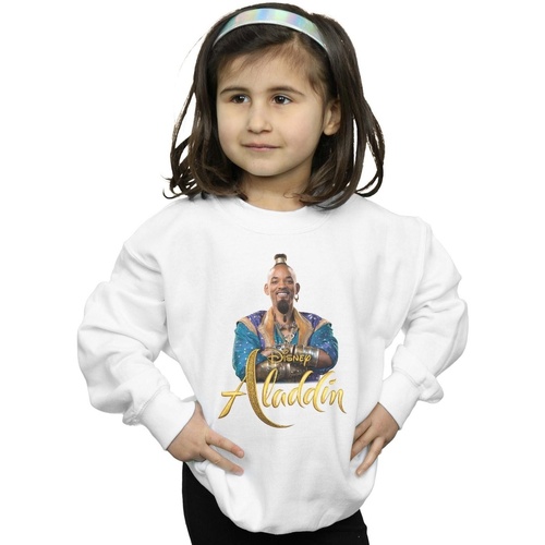 textil Niña Sudaderas Disney Aladdin Movie Genie Photo Blanco