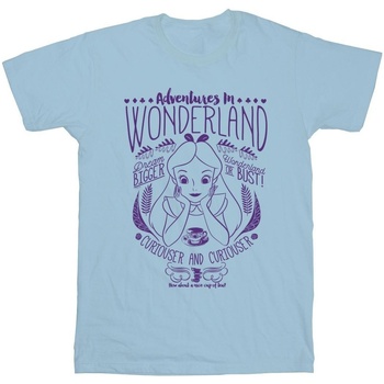 textil Niño Camisetas manga corta Disney Alice In Wonderland Adventures In Wonderland Azul
