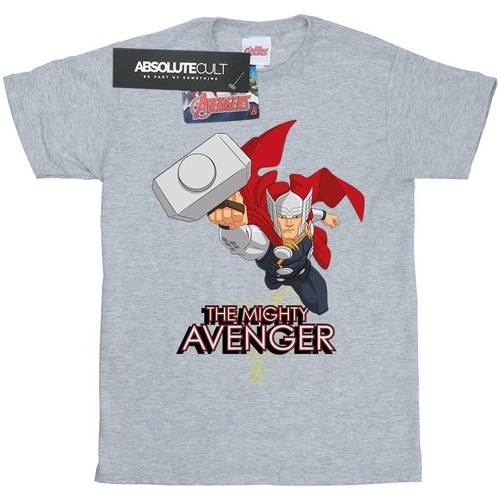 textil Hombre Camisetas manga larga Marvel Thor The Mighty Avenger Gris