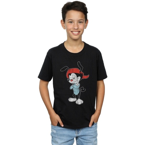 textil Niño Tops y Camisetas Animaniacs Wakko Classic Pose Negro