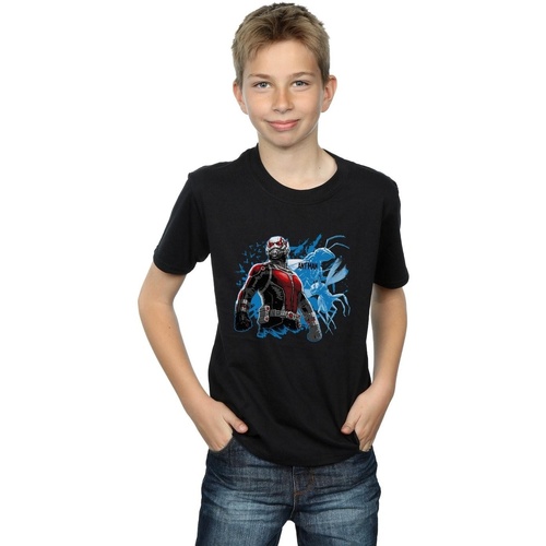 textil Niño Camisetas manga corta Marvel Ant-Man Standing Negro