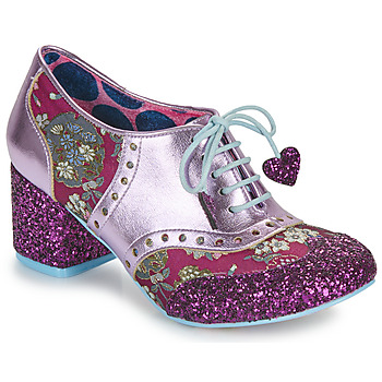 Zapatos Mujer Richelieu Irregular Choice CLARA BOW Violeta / Multicolor