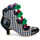 Zapatos Mujer Botines Irregular Choice CHERRY COLA Negro / Blanco