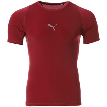 textil Hombre Tops y Camisetas Puma  Rojo