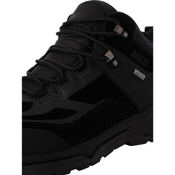 Aigle Zapatos Para Caminar Impermeables Palka Negro