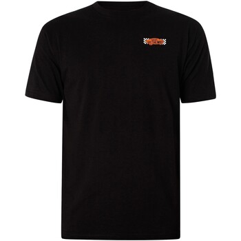 textil Hombre Camisetas manga corta Vans Camiseta Gráfica Espalda Wayrace Negro