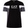 textil Hombre Camisetas manga corta Emporio Armani EA7 Camiseta Gráfica Negro