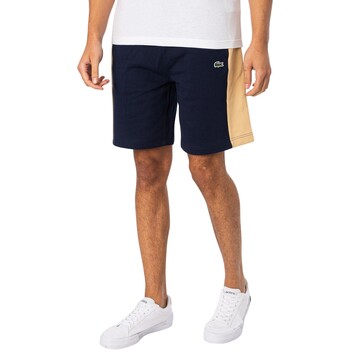 textil Hombre Shorts / Bermudas Lacoste Shorts Deportivos Color Block Azul