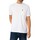textil Hombre Camisetas manga corta Lyle & Scott Camiseta Holgada Con Bolsillo De Piqué Liso Blanco