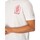 textil Hombre Camisetas manga corta Replay Camiseta Con Logo Gráfico En La Espalda Blanco