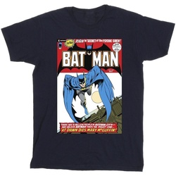 textil Niña Camisetas manga larga Dc Comics Running Batman Cover Azul