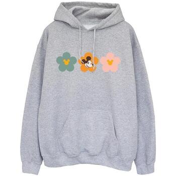 textil Mujer Sudaderas Disney Mickey Mouse Flowers Gris